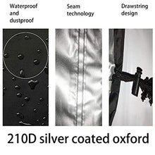 Ombrellone copertura antipolvere impermeabile Ombrello Rod sbalzo di protezione del tessuto di Oxford per il giardino del patio all'aperto Garden Tools