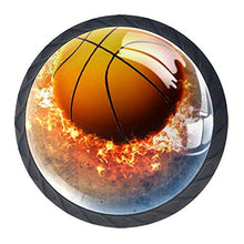 Poster di basket 4 PCS Pomelli per Porta, Pomolo per Mobile, Pomelli per Mobili con Viti, Maniglia per Armadietto, Pomelli per Porta, Pomelli per Cassetti per Porta, Armadio, Cassetto e Credenza