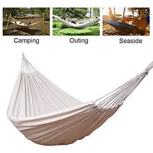Hammock 200x150cm Home Decor Festa di nozze Amaca di tela Amaca di tela Spessa 2 Persona Patio Deniture Beach Pieghevole Pieghevole Portable Portable Camping Camping Lazy Sedia support hamac bois LHAH