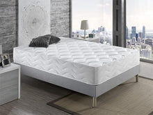 Materasso MANHATTAN-160x200x25 cm.-2,5 cm.Memory Foam (Viscoelastico) + 2,5 cm. Látex e molle insacchettate & Topper Qualità Hotel 5 stelle.