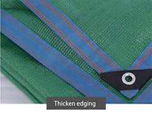 zhoufeng Tenda Tenda Panno 85% Ombra con Occhielli, Patio Ombra Netto della Copertura vegetale, Serra Fienile o Kennel (Color : Green, Size : 2X10M/6X32FT)