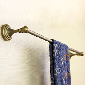 MBYW, portasciugamani moderno e minimalista, portasciugamani da bagno, portasciugamani in rame, stile europeo, da appendere alla parete, 60 cm, adatto per bagno, camera da letto