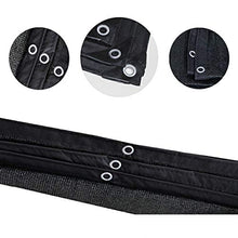 XIAOXIAO Rete ombreggiata Tasso di Ombreggiatura 95% Crittografia Nera Paraluce in Rete Parasole Anti-UV Panno Resistente agli UV Rete for Piante da Giardino (Size : 3x6m)