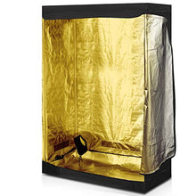 COSTWAY Growbox Tenda Coltivazione Tenda per la Crescita delle Piante Interno (120 x 60 x 180 cm)