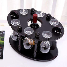LXH-SH Cremagliera del Vino Bottiglia Nana Wine Glass Rack di stoccaggio, Calici Hanger Holder Bottiglia di Vino vetrina Stand 15.7 * 9.8 * 12.2in scaffali Vino contatore