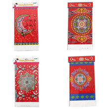 Chenstar - Tovaglia musulmana Eid Mubarak, Eid Mubarak, runner da tavola Ramadan Eid Mubarak, decorazioni per la casa, felice Ramadan Mubarak, 2021 forniture per feste, 42,52 x 70,87 cm