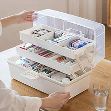 Medicina Armadio, Armadietto dei Medicinali con Serratura Medizinbox Stoccaggio Scatola di Farmaci per La Casa E Vacanze Bianco,Bianca