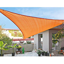 BFYDOAA - Tenda parasole triangolare, 3 x 3 x 3 m, anti-UV, impermeabile, per esterni, giardino, cortile, feste, tenda parasole da sole, resistente all'usura, impermeabile