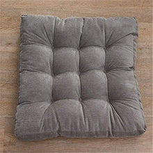 HSGei Cuscino Rialzato per Sedia Multicolore Grande E Robusto Cuscino Quadrato da 55 Cm, con Un Cuscino Uomo Vecchio in Pelle Scamosciata Soft Touch Sollevabile di 10 Cm di Spessore,Grigio
