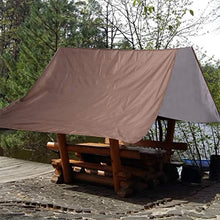 Alinory Tetto per Parco Giochi, Tettoia Altalena, Tetto per Tenda da Giardino per Bambini Telo di Ricambio Telo ombreggiante per parchi Giochi(Brown)