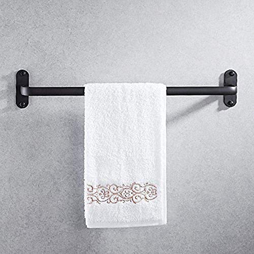 JKCKHA Northern Europe. Parete Rail Bagno cremagliera Bagno cremagliera Rack Appendiabiti Nero Barra di Alluminio dello Spazio/Libero-Punch Bagno Appeso/Bagno cremagliera