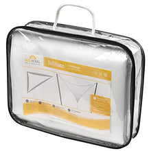 Sol Royal Tenda a vela SolVision 3,6x3,6x3,6m parasole impermeabile per esterno protezione pioggia e raggi UV - bianco