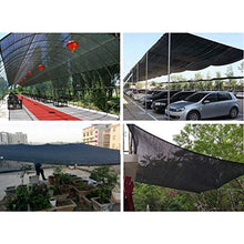 Awnings Vele Parasole CALRM Protezione Solare Cortina Cortina Protezione Solare Rete Calda e Traspirante Maglia Paralume Rete Nera Ombra 85% Tasso di ombreggiatura Rete Ombreggiante (Size : 2x6m)