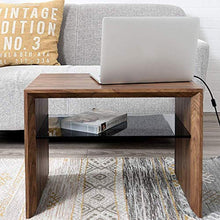 DGHJK Mobili per la casa, Divano tavolino Soggiorno Multifunzione Armadio Laterale portariviste Camera da Letto Comodino corrimano Armadio Tavolo angolare Creativo , 17.7''x11.8''x21.5 ''