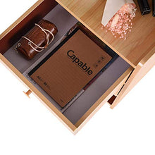 L.BAN Comodino in Legno con 3 cassetti, Comodo Comodino Multifunzionale Comodino Comodino Laterale Armadio Organizer, Semplice Comodino in Legno massello Divano tavolino Laterale per Soggiorno Cam