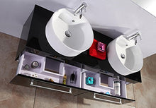 GRAFICA MA.RO SRL Mobile Bagno ARREDO Bagno Completo Doppio LAVABO Modello CARDELLINO 150 CM RUBINETTI Inclusi