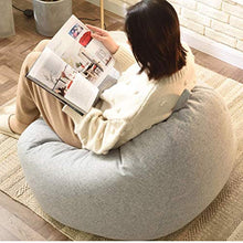 LuoMei Bean Bag Lazy Sofa Lazy Couch Chaise Longue Bean Bag Lazy Sofa Camera Singola Soggiorno Balcone Lounge Divano Poltrona Invio Gratuito Pennello AppiccicosoRosso