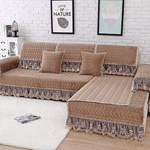 WESDOO Copridivano Telo Copridivano Elasticizzato Elastico Divano Copre Reclinabile Sedia Copre per poltrone Magia Divano Copertura 70X210,Brown