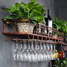 Portabicchieri da vino industriale Portabicchieri in vetro da appendere Portabicchieri da vino creativo Portabicchieri da appendere Ristorante Struttura in ferro Portabottiglie da appendere Portaogg
