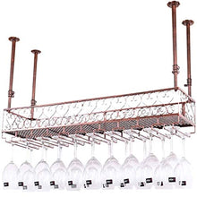 LWW Wine Rack, cremagliera di vetro di vino/a soffitto attaccatura del supporto di bottiglia del vino supporto del metallo ferro vetro vino Holder alta Cup/Altezza regolabile Rack Wine Glass,80 *