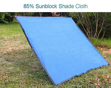 Telo Ombreggiante, 85% Panno for ombrellone, Rete for Tende Blu for Serra, Rete Resistente ai Raggi UV for Copertura Piante/Patio/Giardino/pergola/Posto Auto Coperto (Size : 4m x 9m)