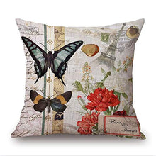 Xyfw 7 Pezzi Retro Cuscino per Fiori Cuscino per Ufficio Cuscino per La Casa Cuscino per Divano Federa per La Casa Cuscino per La Casa Decorazione Morbida per La Casa (Non con Anima)