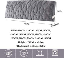 SYLC Fodere Copritestata per Letto Matrimoniale Doppio/Single Copertura Testata Letto Copri Testata del Letto Copri Testata per Letto Cover Testata Letto Elegante Fodera per Testata Letto