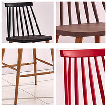 ZHJING Seggiola da Bar Sgabelli da Bar Sedia da Pranzo Sgabello Alto Semplice Industrial Wind Sgabelli da Bar con Gambe Alte Set Cucine (Color : Yellow)