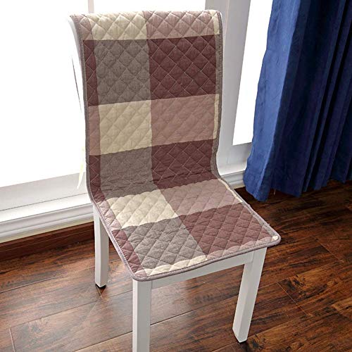 XHNXHN 6 Pezzi di Cotone Cuscini per sedie Siamesi Cuscini per sedili, Cuscini per sedie da Pranzo Antiscivolo Set di coperture per Interni, Esterni, Decorazioni per la casa, Cuscino per Panca Lung