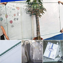 GGYMEI Telone Telo Copertura, Facile da Piegare Impermeabile Antietà Adatto A Casa Fattoria Tenda Plastica, 16 Dimensioni Trasparenti (Color : Chiaro, Size : 1.6x2m)