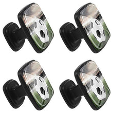 Campo da calcio 4 PCS Pomelli per Porta, Pomolo per Mobile, Pomelli per Mobili con Viti, Maniglia per Armadietto, Pomelli per Porta, Pomelli per Cassetti per Porta, Armadio, Cassetto e Credenza