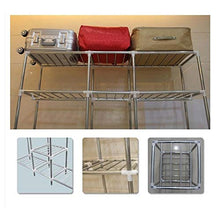JJZXT Camera da Letto alla Moda Art Home Furnishing Non Tessuto mobili Montaggio in Armadio Multifunzionale Portatile Pieghevole Armadio Armadi