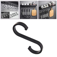 WMSD 12 PCS Space Aluminium Pratici Ganci S Forma Cucina Ringhiera S Gancio Gancio Gancio Supporto Ganci per Appendere Vestiti Gancio Borsa