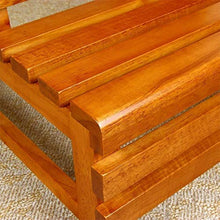 -Step Sgabello 2 gradini Sgabello Scala Bagno Tappetino Vasca da Bagno Doppio Pedale Sgabelli in Legno Piccoli sgabelli Scaletta
