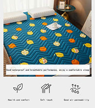 ZHONGXIN Tatami Materasso futon, Materasso Giapponese Pieghevole Materasso futon Invernale Morbido Addensato per Camera da Letto (E,100 * 200cm)