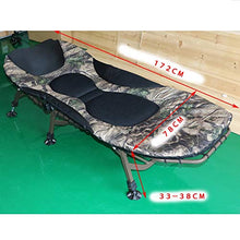 FUFU Sedie a Sdraio Recliner Folding Bed - Lettino Pieghevole Letto Singolo Lettino da Ufficio Reclinabile Semplice Sedia da Spiaggia Portatile Pieghevoli