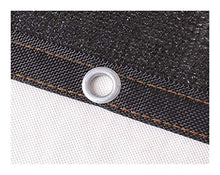 XWZH Telone Impermeabile Grande Nero Shading Shading Netto di Stoffa Schermo Privacy Net Shading Shading Protezione Netto UV e Durevole (Color : Black, Size : 5x8m)