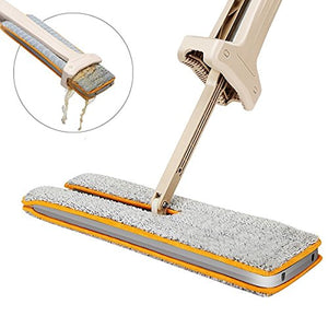 SSAYY Spray Mop Mop di Rotazione A 360 Gradi A   Doppio Lato Mop per Pulizia Pigro Mop   Manico Telescopico Mop con 2 Pezzi in Microfibra Sostituisci Il Panno