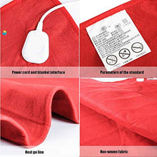 FACAI Tappetino Riscaldato per Scaldamuscoli al Ginocchio Coperte Elettriche Ad Alta Temperatura Coperta Elettrica Riscaldata Tappetino per Materasso da Letto,Grey-180X150CM