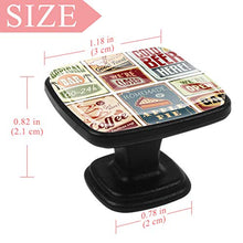 Stile retrò in metallo 4 PCS Pomelli per Porta, Pomolo per Mobile, Pomelli per Mobili con Viti, Maniglia per Armadietto, Pomelli per Porta, Pomelli per Cassetti per Porta, Armadio, Cassetto e Credenza