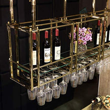 LWW Wine Rack, calice Holder/Upside down supporto di vetro di vino/attaccatura del supporto di tazza/attaccatura del supporto di alta Coppa Rack Wine Glass,100 * 30 * 50cm