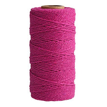 Macrame Corda 2mmx100m,Filato Macrame Cotone,Fatta a Mano Corda Macramé, Filato Macrame Naturale per DIY Maglieria Artigianale