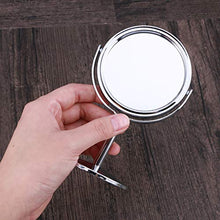 Frcolor Specchio doppio per trucco ruotabile Makeup mirror on stand
