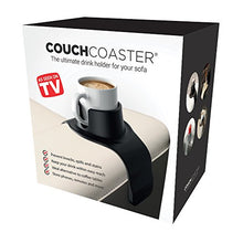 CouchCoaster - il portabicchiere ideale per il tuo divano, Grigio acciaio