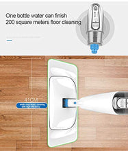 SSAYY Spray Mop Spazzatrice Multipla A Spinta in Acciaio Inossidabile 3 in 1 con Mop Spray E Microfibra Utensili per La Pulizia della Casa Mop