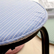 HYLX Cuscino Sedile, Cuscino Sedia, Cuscino Sgabello Rotondo, Cuscino Sedia Floreale Antiscivolo in Cotone Spesso, per Giardino, terrazza Esterna