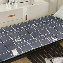 QVIVI Materasso Futon Pavimento, Morbido Antiscivolo Dormitorio Studentesco Materassi Futon Pieghevole Tatami Mat Materasso Campeggio Portatile 1.2 * 2M