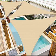 MLL Tenda da Giardino Vela, Tenda da Sole Tenda da Sole Tenda da Sole in Tessuto Oxford Triangolo Rettangolo per Parco Giochi sulla Spiaggia sabbiosa