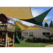 OldPAPA Tenda a Vela Triangolo Vele Parasole Impermeabile Protezione Solare Blocco UV Giardino Terrazzo Piscina Tetto Parasole, 4x4x4m, Arancione