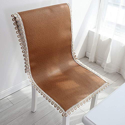 XHNXHN Cuscini per sedie Estivi Decorazioni per la casa Cuscini per sedili Lunghi Traspiranti Cuscino per sedili per panchine da Ufficio Siamesi Cuscini per sedie da Pranzo Copri caffè Colorb 50x13